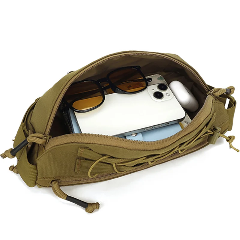 Bolsa táctica MOLLE bandolera riñonera para pecho escalada aire libre - imagen 2