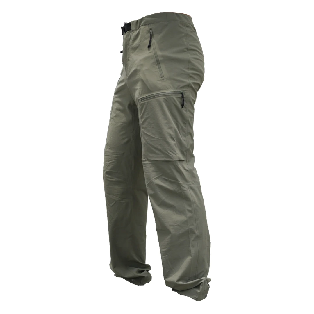 Pantalones tácticos de nailon para senderismo al aire libre, transpirables, resistentes al agua, elásticos en cuatro direcciones, patrón de cáscara naranja, pantalones largos tácticos - imagen 2
