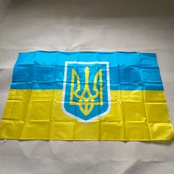 Bandera Presidencial Ucrania – Poliéster 150D 90x100 cm