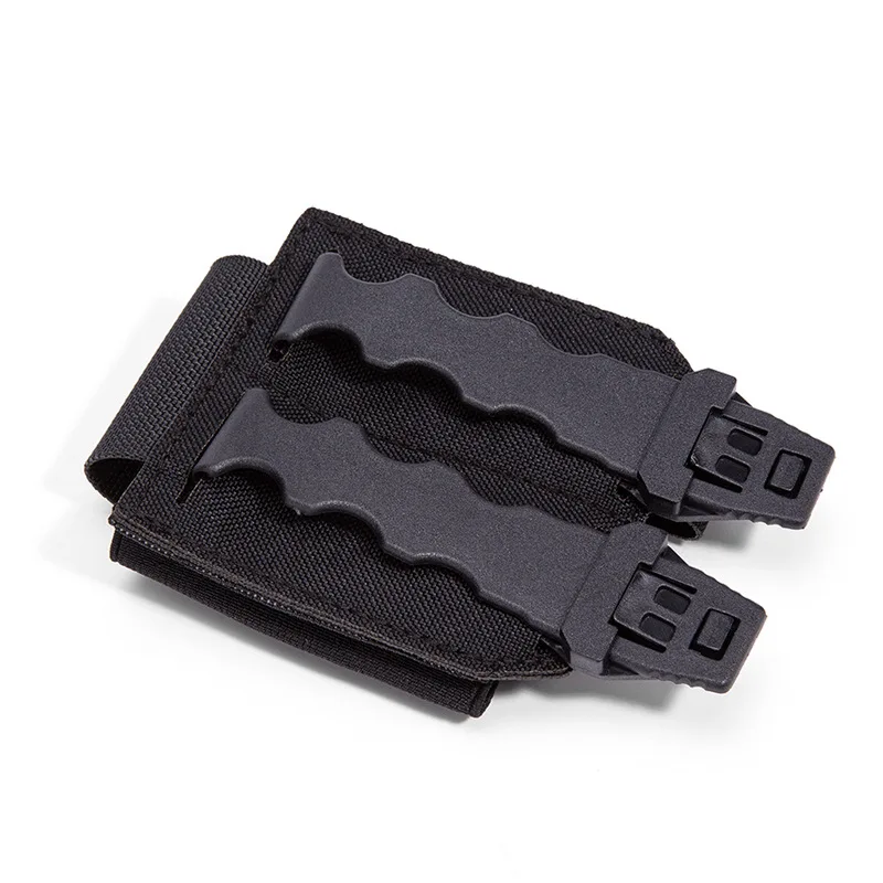 Bolsa táctica para esposas 500D, funda de cintura de perfil bajo, funda, cinturón de servicio, chaleco, aplicación de la ley, caza al aire libre, bolsa de cinturón MOLLE - imagen 5