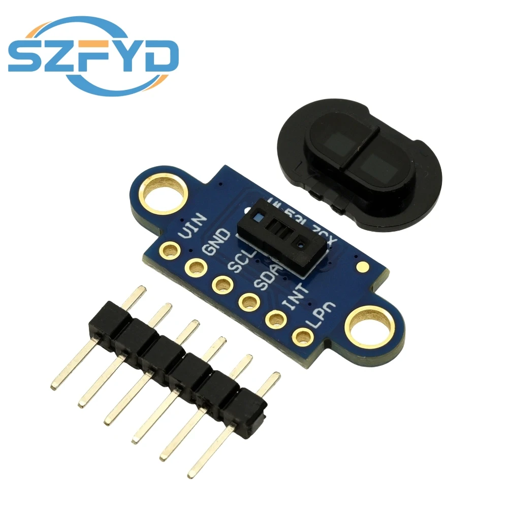 VL53L7CX 8x8 Multi-area TOF Tiempo de vuelo Sensor de alcance VL53L7 Módulo de alcance láser - imagen 5