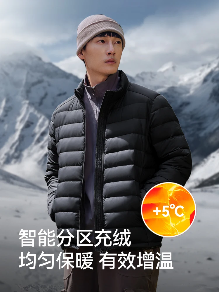 Pelliot 2025 chaquetas para hombre cortavientos impermeables 95% chaquetas blancas abajo Parkas Casual abrigo de invierno portátil para mujer - imagen 5