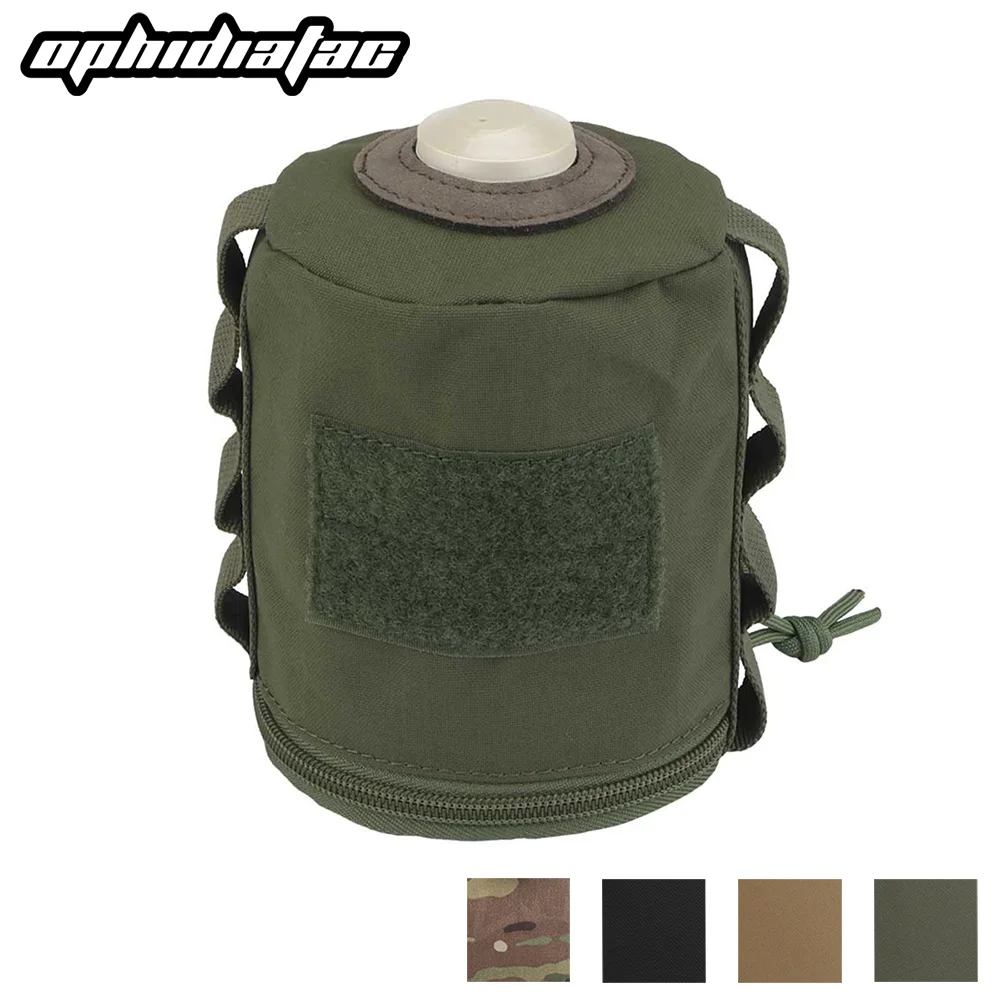 OPHIDIANTAC Bolsa de cilindro de gas portátil para exteriores con cubierta protectora duradera con diseño resistente a caídas y golpes para camping gea