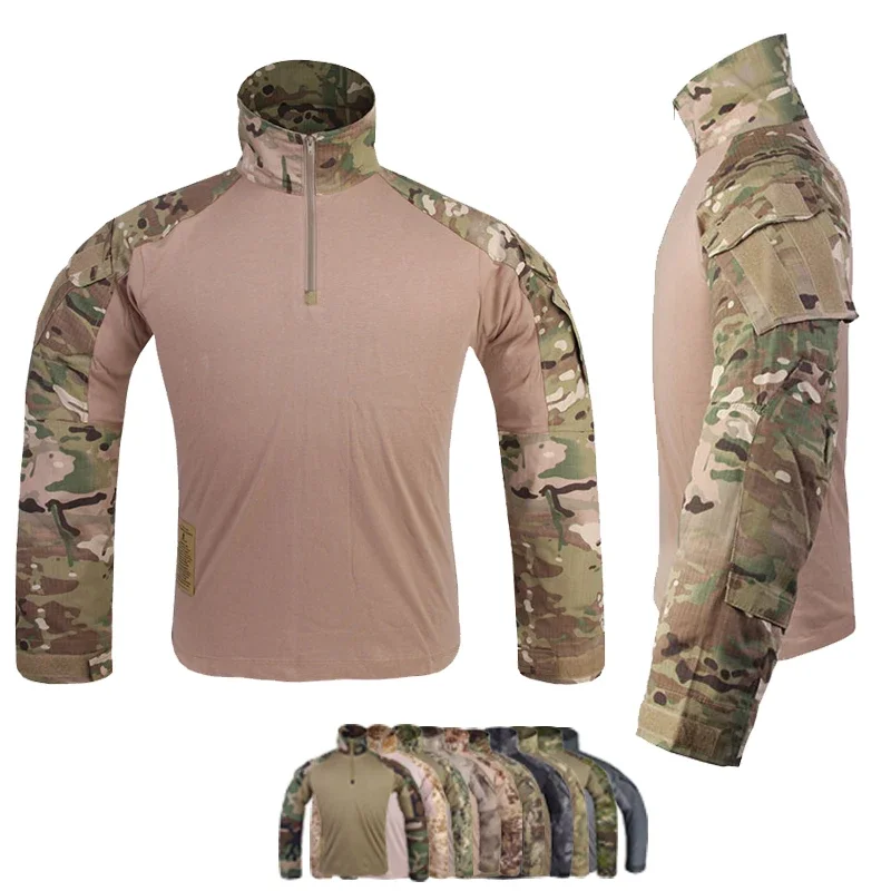 Emersongear G3 camisa táctica caza Airsoft Tops ropa Gen3 camuflaje combate camisa aventura al aire libre hombres - imagen 2