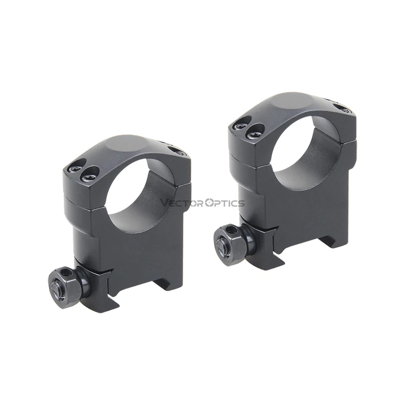 Óptica vectorial, anillos de alcance Weaver de 25,4 mm y 1 pulgada, serie de alto perfil de 1,25 pulgadas para montaje en riel de rifle de 20 mm - imagen 3