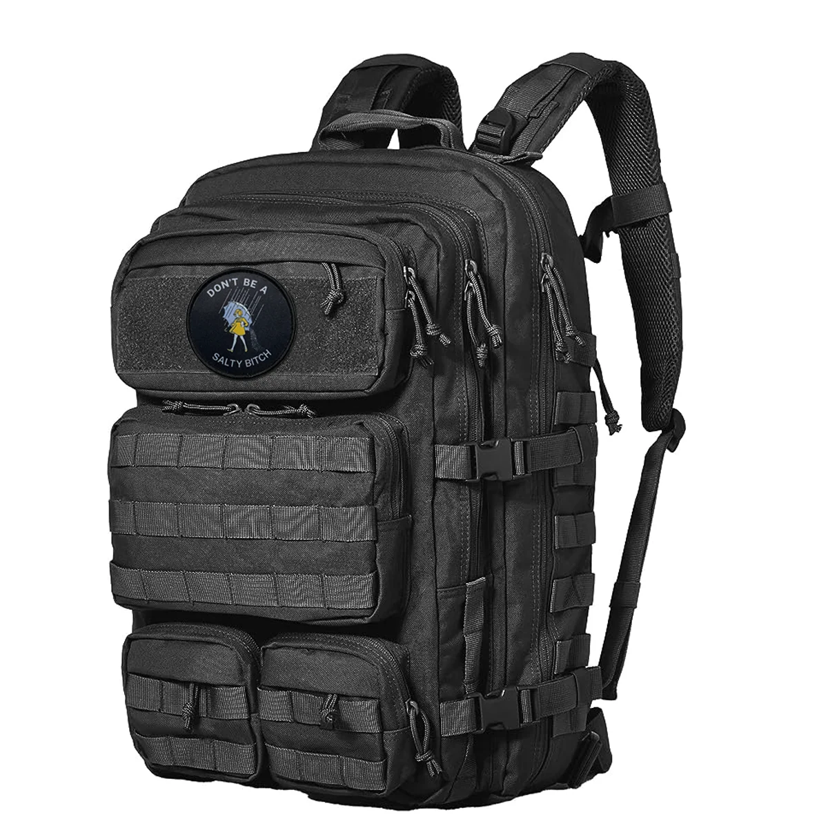 Don't Be A Salty Patch, Parche de moral bordado con cierre de gancho y bucle para mochilas, chaquetas, sombreros - imagen 4