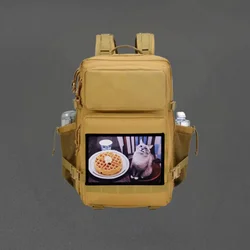 Parche táctico gato con cierre velcro para brazalete y mochila