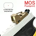 MOS TAN Red dot