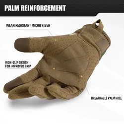 Guantes tácticos pantalla táctil para ciclismo y senderismo