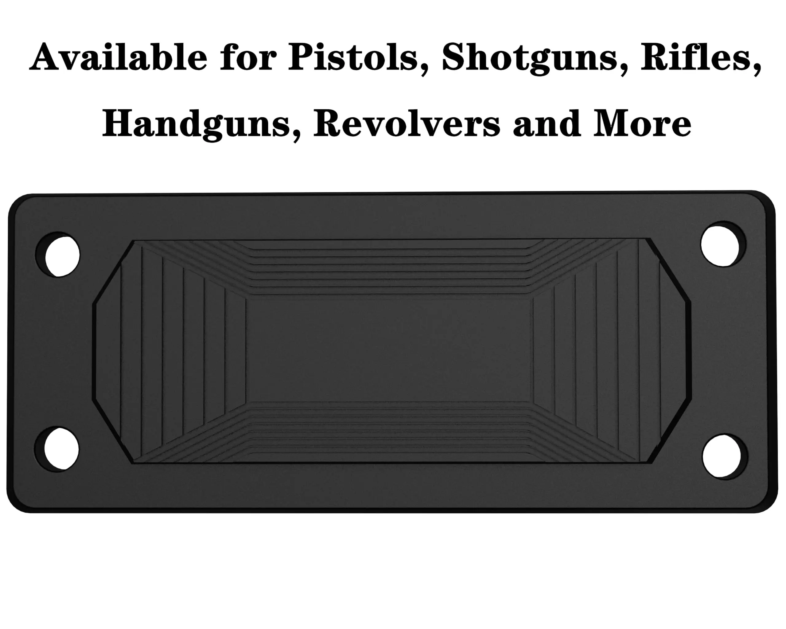 Soporte magnético para pistola, clasificación de 55 lb, funda magnética para pistola, soporte para pistola recubierto de goma para pistola, rifles de escopeta, revólveres al lado de la funda - imagen 4