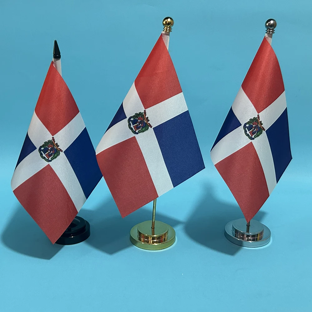 Bandera de mesa República Dominicana – Decoración oficina