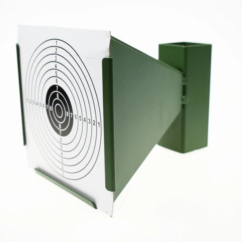 Airsoft BB-caja de tiro para Paintball, objetivo de autorreajuste, accesorio para entrenamiento y equipo de caza al aire libre, papel de lona - imagen 2