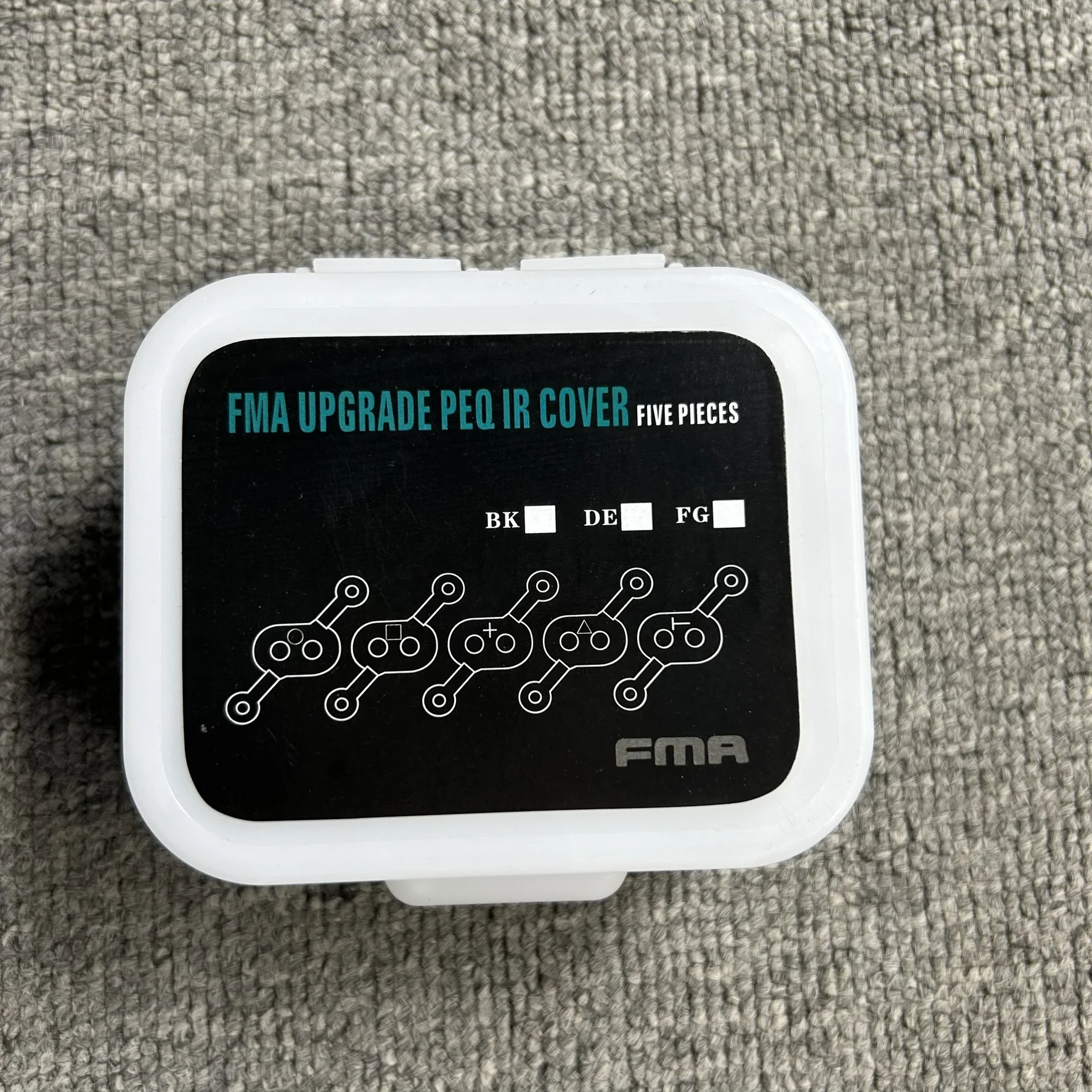 Cubierta protectora de lente IR PEQ mejorada FMA (5 lentes láser con patrón de proyección directa) DE/BK/FG - imagen 4