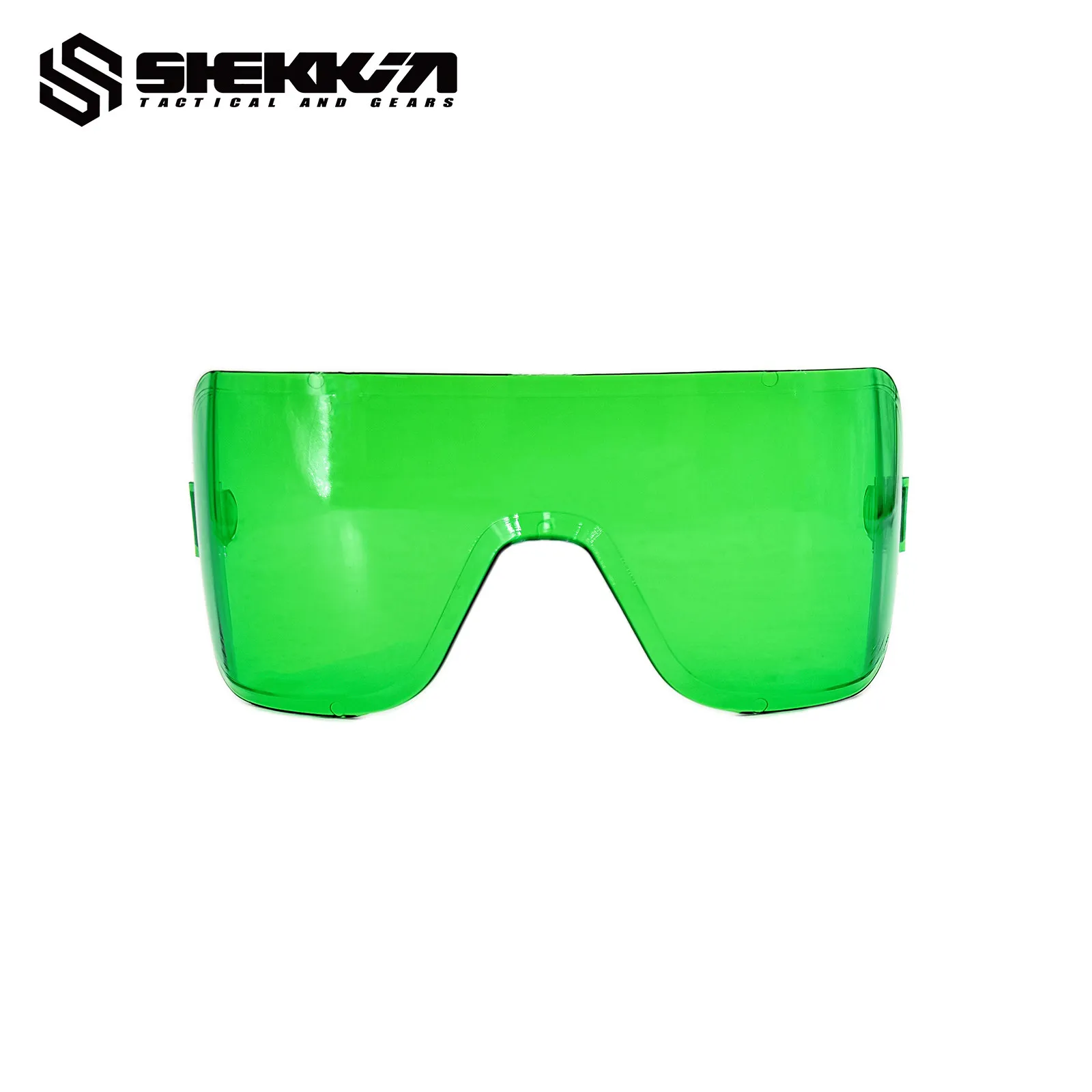 Lentes protectoras tácticas para máscara antigás, verde, naranja, amarillo, plateado, azul, coloridas... - imagen 5