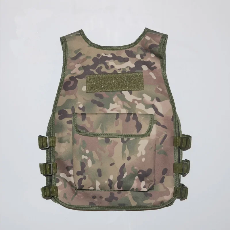 Chaleco táctico militar para caza y francotirador, uniforme de camuflaje para caza, ropa de senderismo en la jungla, chaleco de juego CS para niños - imagen 5