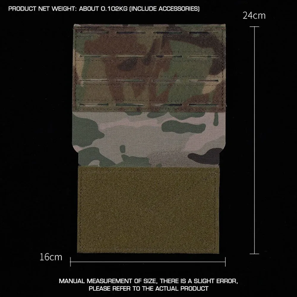 Aparejo de pecho táctico MOLLE, placa de expansión, arnés, bolsa de navegación, portador de teléfono, montaje D3CRM, aparejo de pecho, accesorios de chaleco de caza - imagen 2