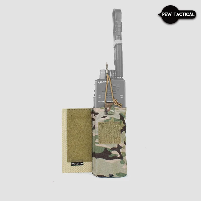 Pew táctico Cp estilo Mbitr Radio bolsa Airsoft Radio bolsa moneda ajustable - imagen 3