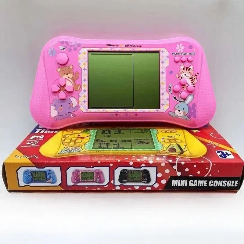 Consola portátil retro Tetris, máquina de juegos clásica - imagen 5