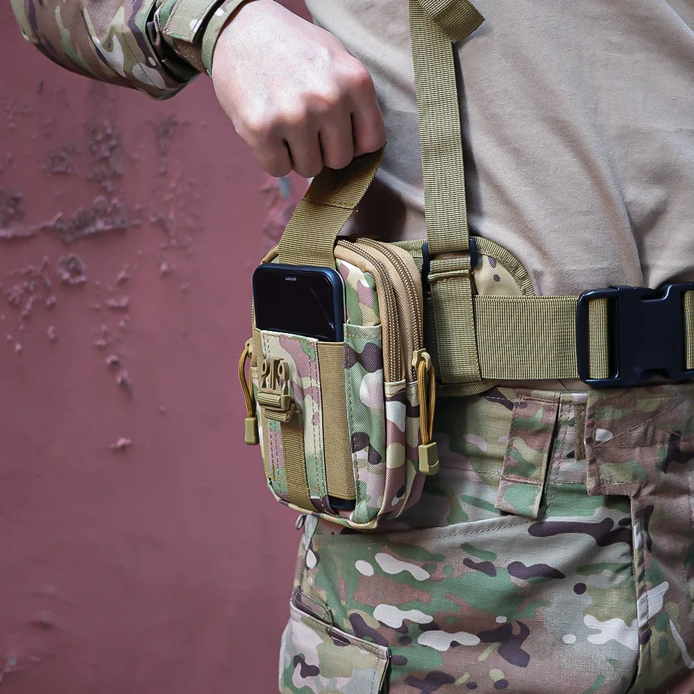 Bolsa Pierna Táctica MOLLE Camuflaje SINAIRSOFT - imagen 5