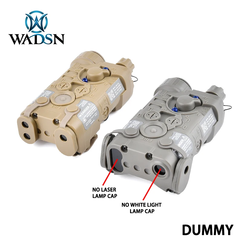 WADSN Airsoft L3 NGAL puntería láser, caja de batería láser MAWL DBAL PEQ, riel Picatinny, accesorios de caza sin función - imagen 4