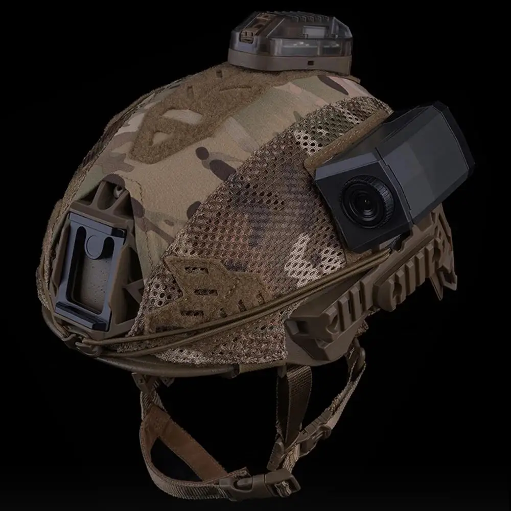 Cubierta táctica para casco Wendy, accesorio de caza exterior de camuflaje, equipo táctico Airsoft para equipo de casco Wendy M-LOK del equipo