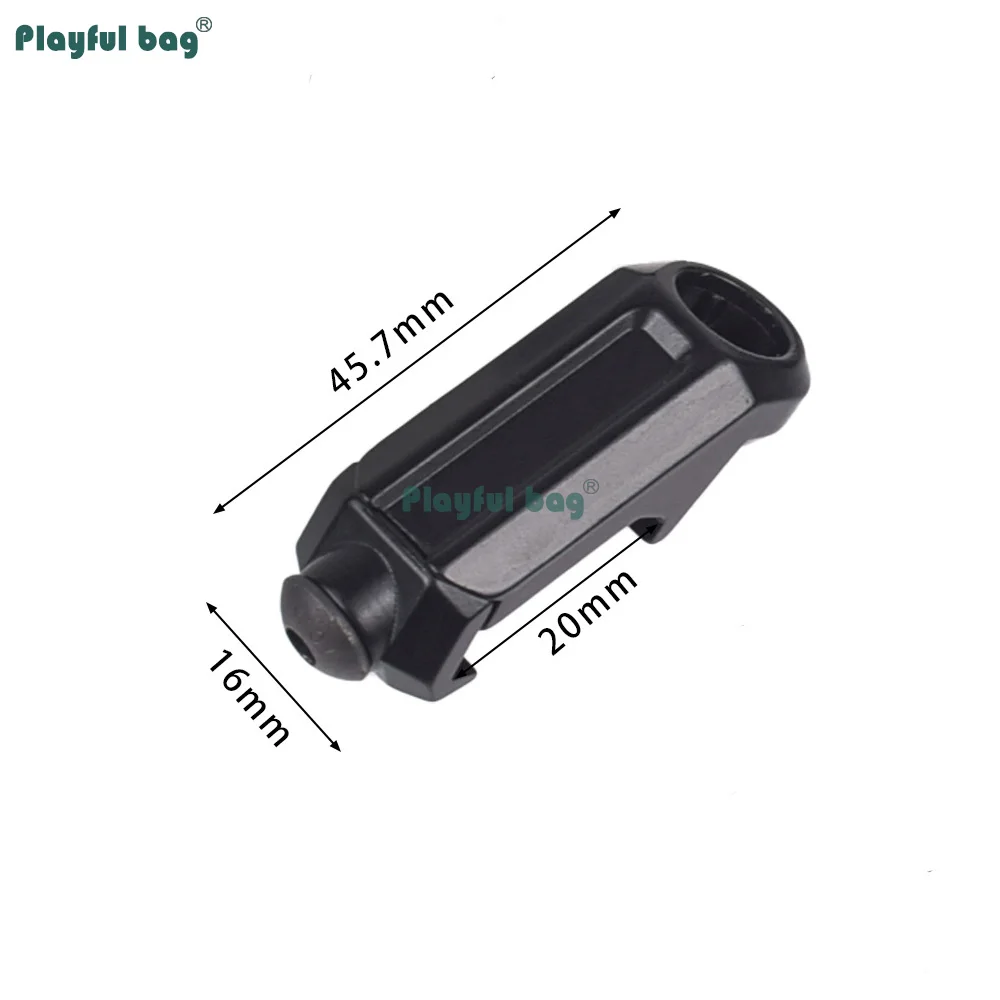 Soporte de eslinga de separación rápida, eslinga QD táctica de 20mm para GBB Airsoft tipo RSA, bucle de eslinga AQB205 - imagen 3