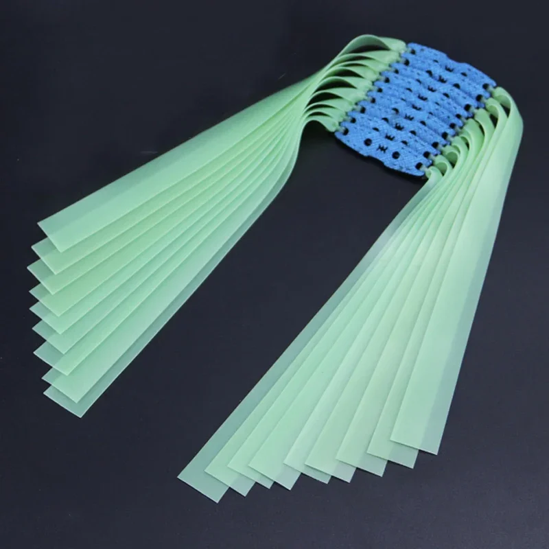 Banda de goma anticongelante para tirachinas de 2M, 0,45-0,75mm, banda de goma duradera de alto rebote, accesorios para tirachinas de caza - imagen 4