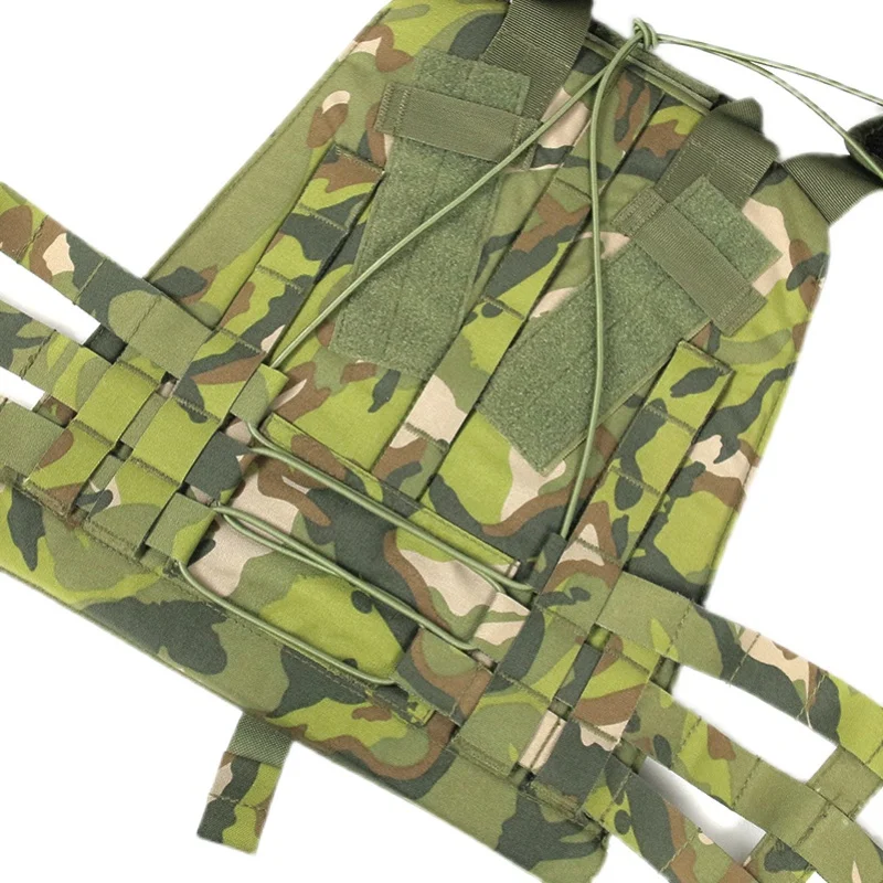 Chaleco táctico de liberación rápida simplificado, chaleco AVS de cinco camuflaje grande - imagen 5