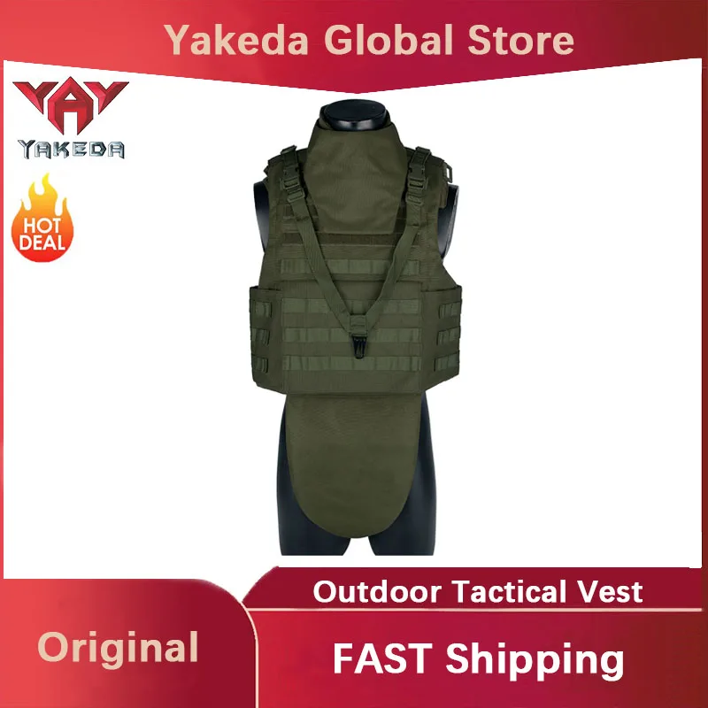 YAKEDA uniforme de combate PALS chaleco táctico transpirable