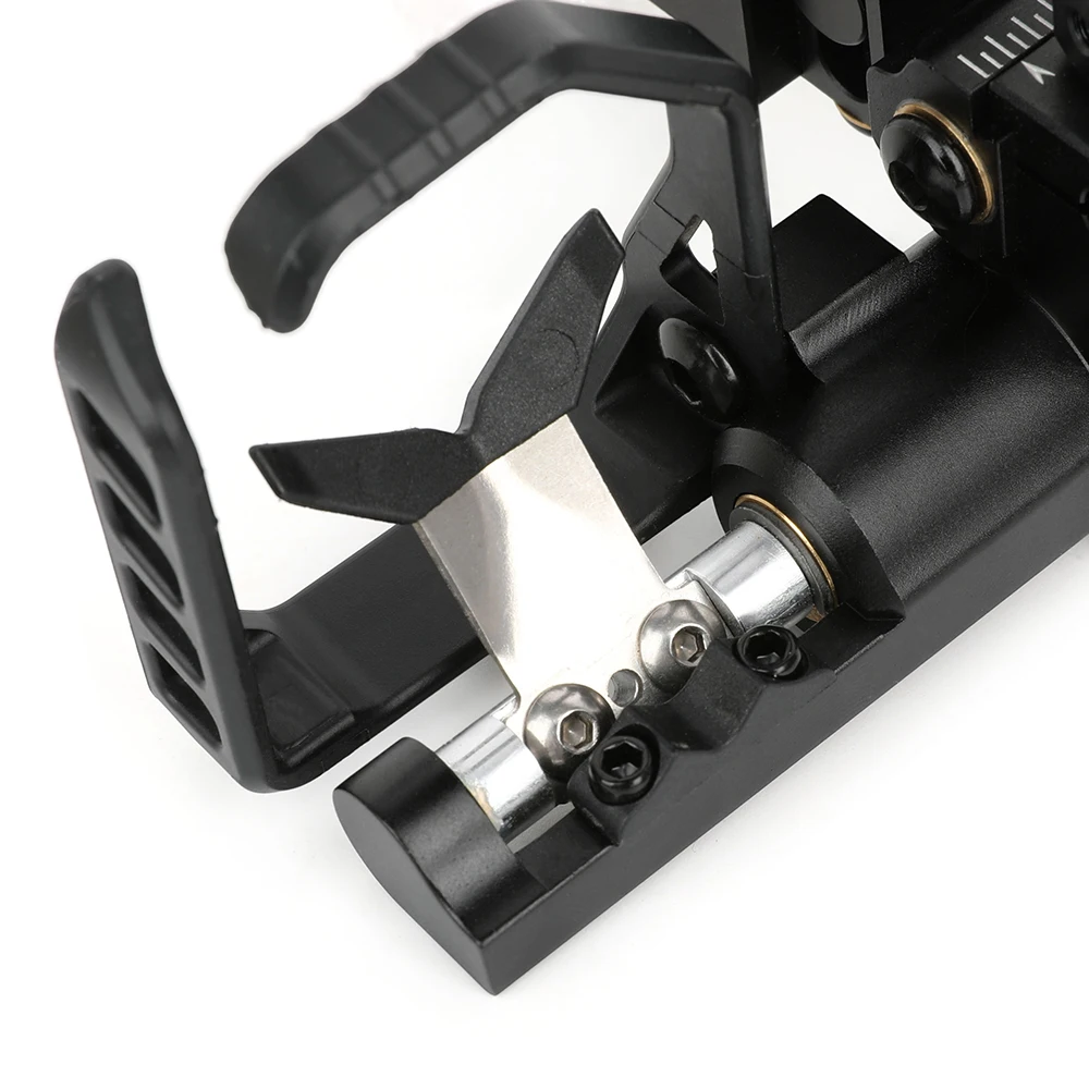 Arco compuesto anticaída soporte de flecha aleación de aluminio 6061-T6 ajustable de cuatro vías para arco de mano derecha caza tiro con arco objetivo - imagen 4