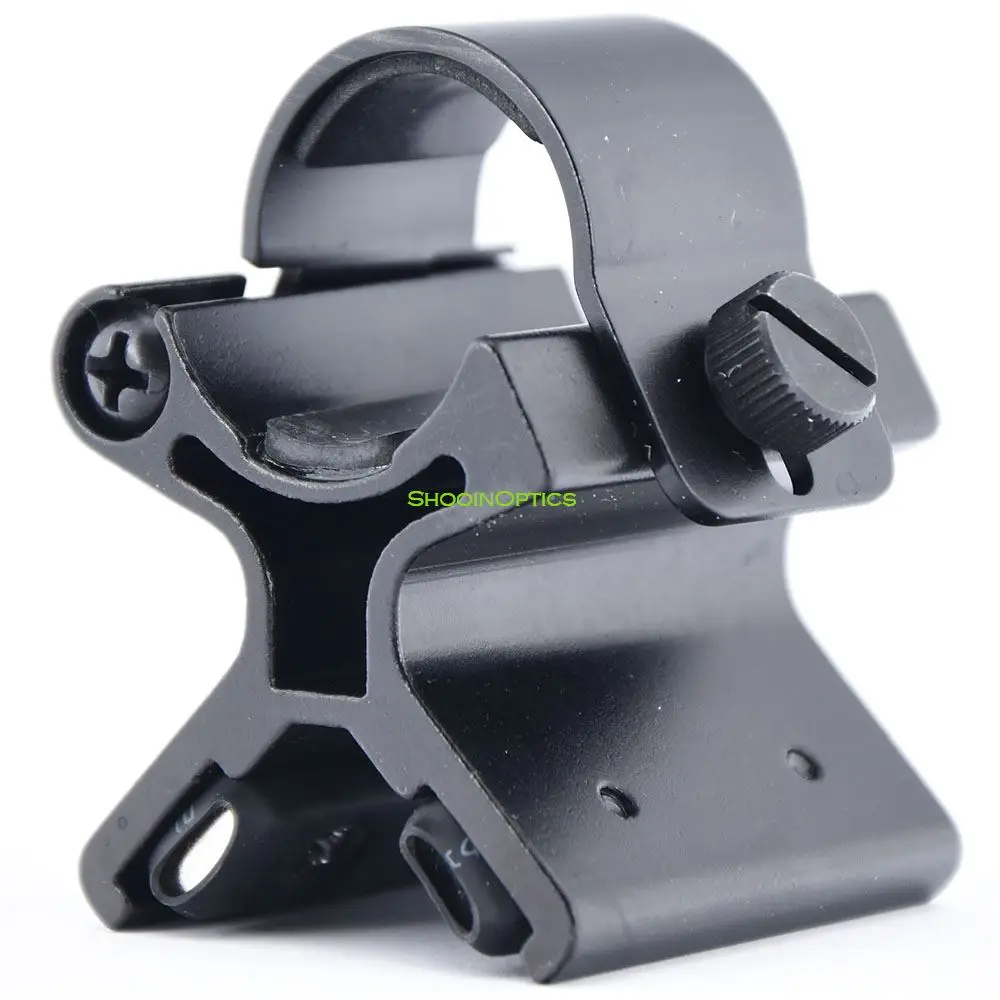 Shooin Optics Scope Red Dot Sight Flashlight Low High Magnetic Mount 1 Inch 25mm Tube Ring - imagen 3