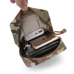 Riñonera táctica MOLLE – exteriores camuflaje Oxford para caza