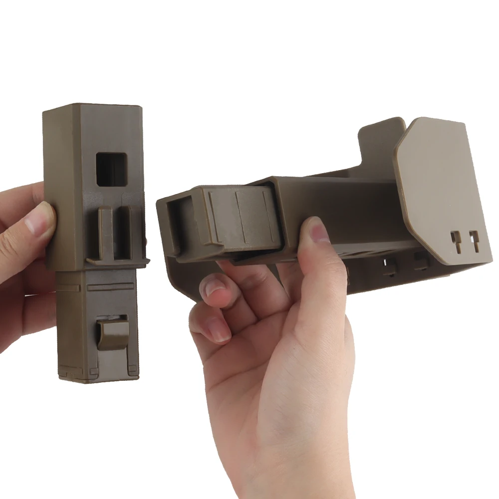 Soporte de exhibición táctico Modular para hombres y mujeres, soporte para cinturón MOLLE, soporte para cinturón Mag para entrenamiento de tiro y caza al aire libre - imagen 3