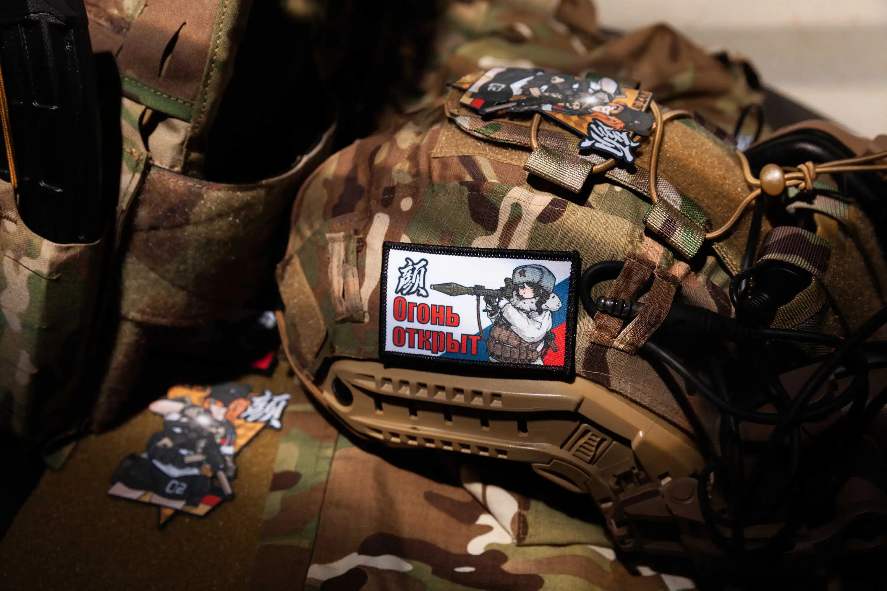 Parche de combate para niña, insignia de pistola táctica impresa para ropa, mochila, decoración de brazalete - imagen 5