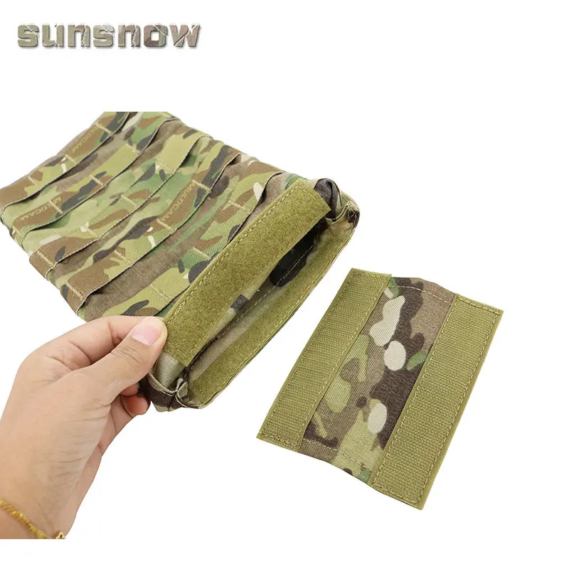 Bolsa de hidratación MOLLE para chaleco táctico con panel - imagen 5