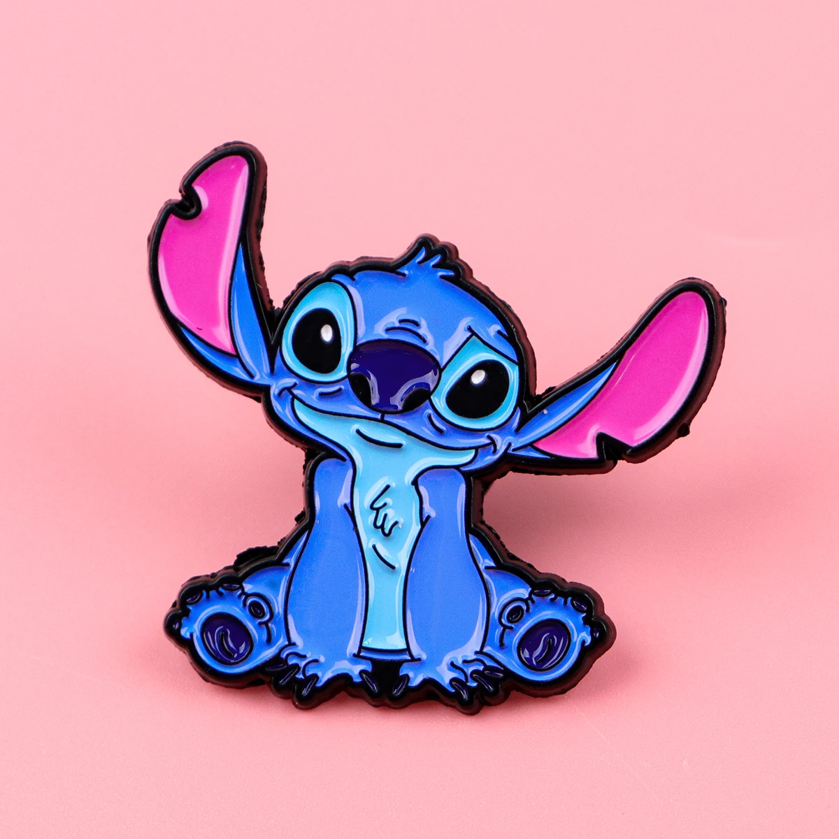 Alfileres esmaltados de alienígena, broche de dibujos animados, Pin de solapa de Metal, insignia, accesorios para mochila, joyería, regalos para mejores amigos, 2 uds. - imagen 4