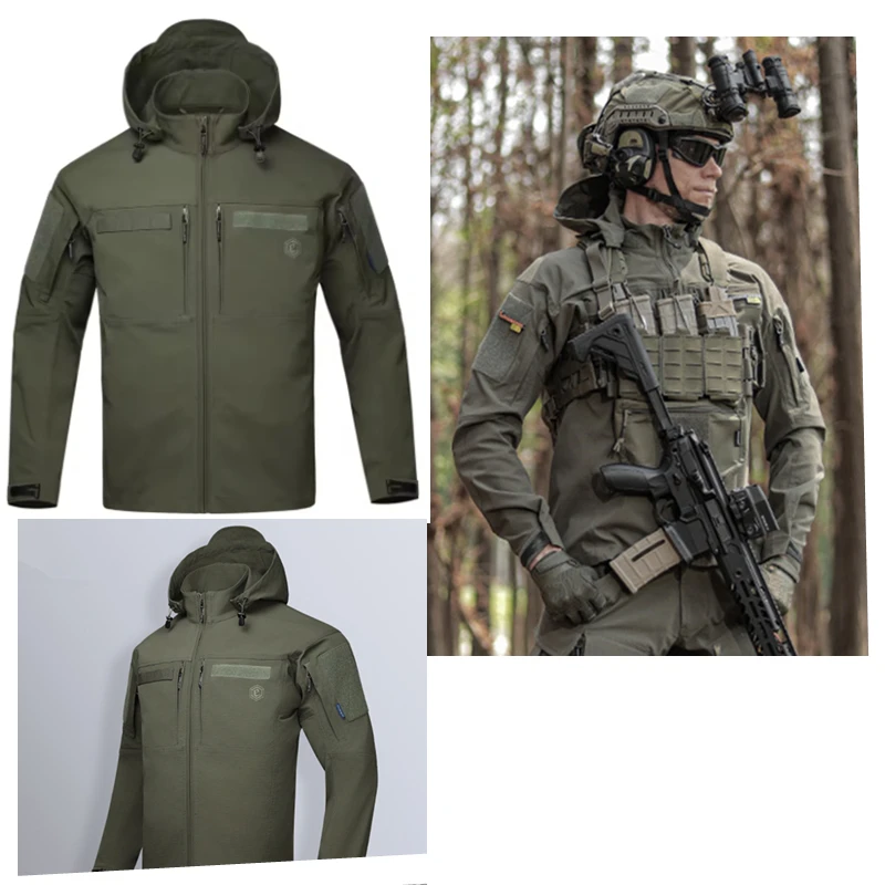 Emersongear Mosasaur Chaqueta táctica airsoft elástica ergonómica