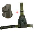 leg holster green