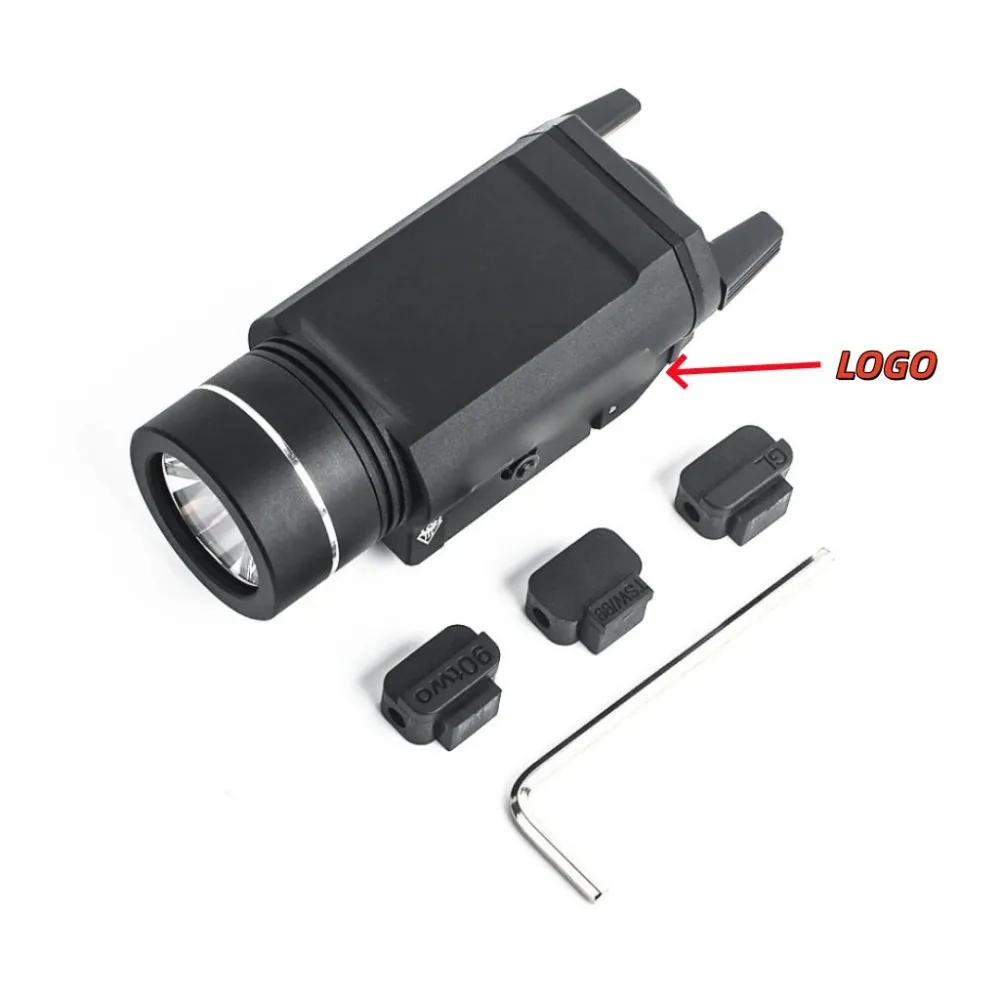 Linterna TR-1/luz de pistola táctica, adecuada para equipo táctico al aire libre, riel de 20 mm. linterna. - imagen 3