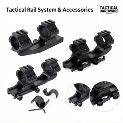 Abrazadera QD Picatinny 20mm para AR15/AK47/M4 – Liberación rápida