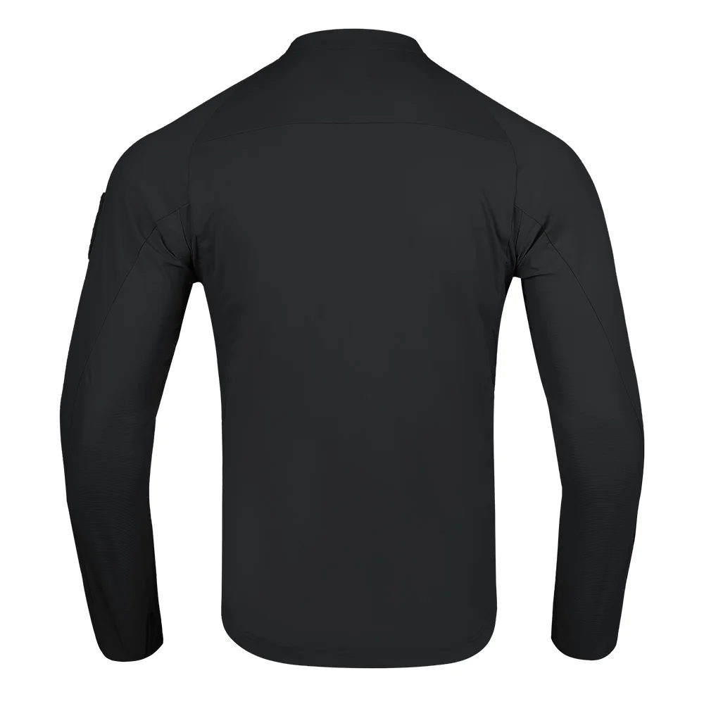 Emersongear-Camiseta con protección solar de etiqueta azul Hunter, Polo de manga larga, camisetas diarias, camiseta de Fitness ergonómica elástica UPF100 + - imagen 5