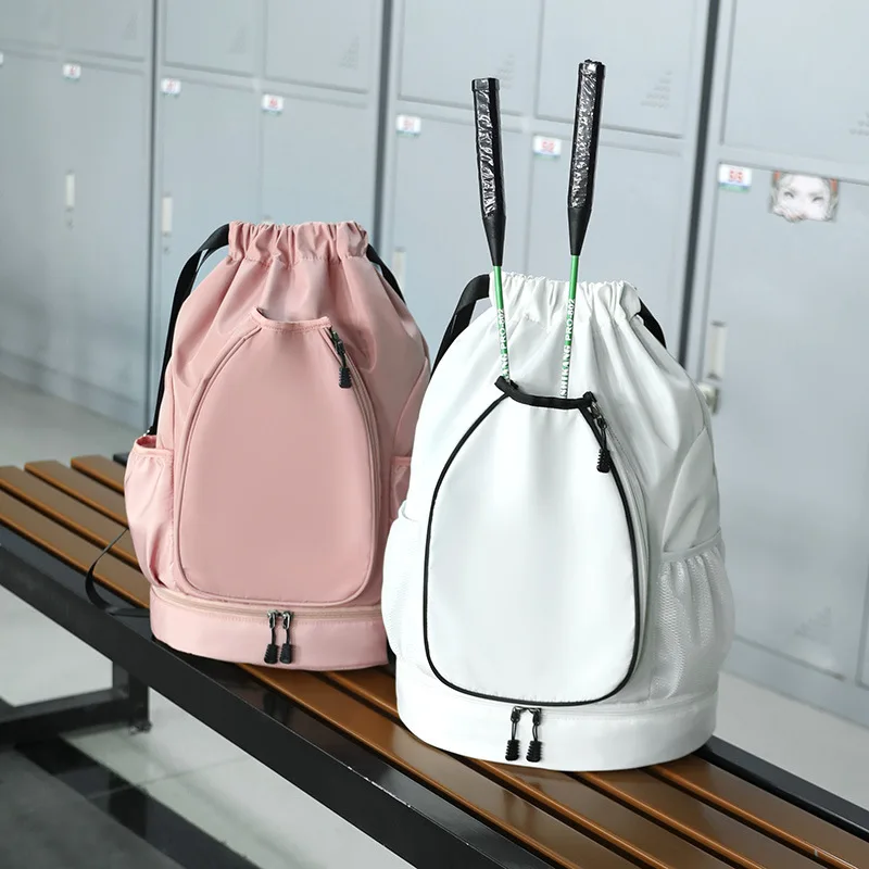 Mochila para raqueta de tenis con capacidad para 2 raquetas, bolsa deportiva para bádminton, paquete de gimnasio de gran capacidad, bolsa de Fitness profesional con bolsillo para zapatos - imagen 3