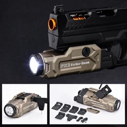 WADSN PX2 linterna táctica LED estroboscópica compatible con Picatinny