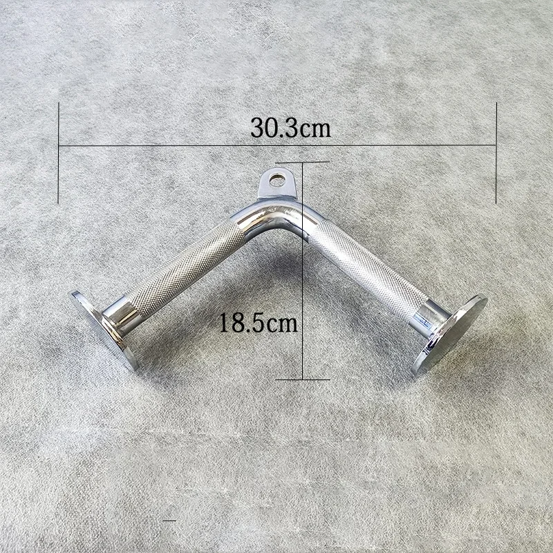 Barra extraíble Lat, mango de Fitness, galvanoplastia sólida, barra de tracción hacia atrás, ejercicio muscular de tríceps, barra en T de remo sólida - imagen 4