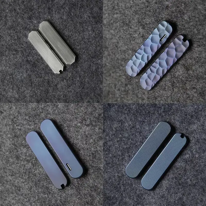 9 tipos de cuchillos, parches con mango de aleación de titanio, básculas para cuchillos del ejército suizo Victorinox de 58MM, bolígrafo de firma MiniChamp Manager - imagen 2