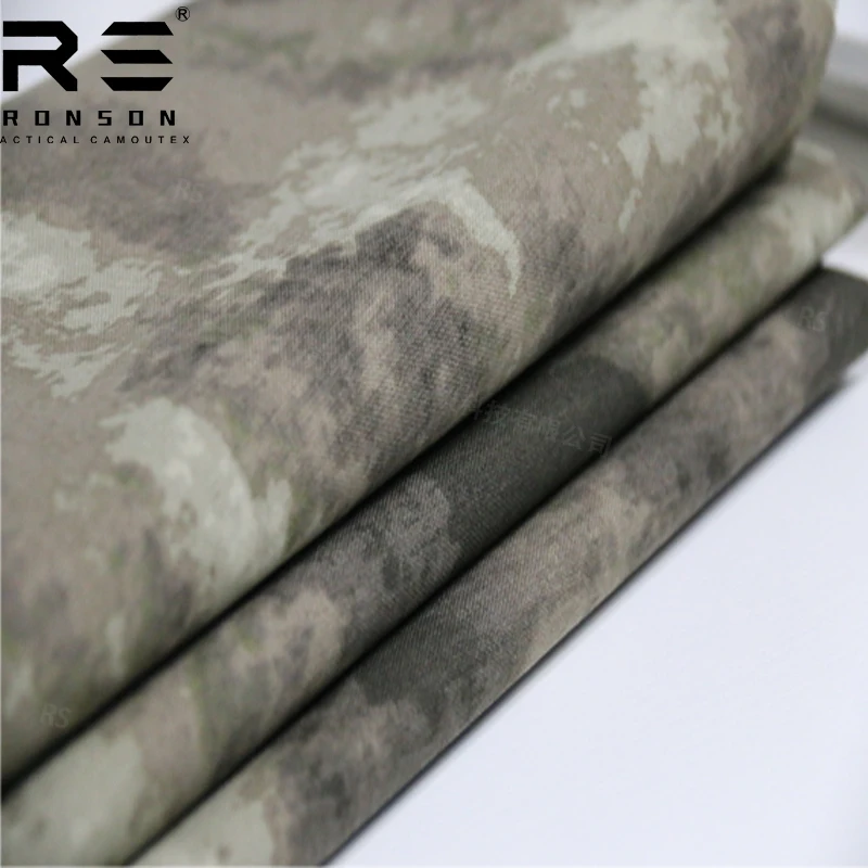 Tela ignífuga antiinfrarroja de camuflaje AU, tela de PU impermeable de nailon 500D, ropa táctica de Airsoft para exteriores, bricolaje - imagen 4