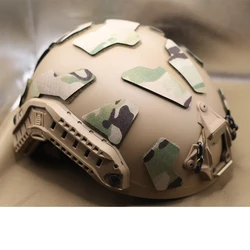 SF Adhesivo táctico camuflaje nieve para casco – Uso exterior