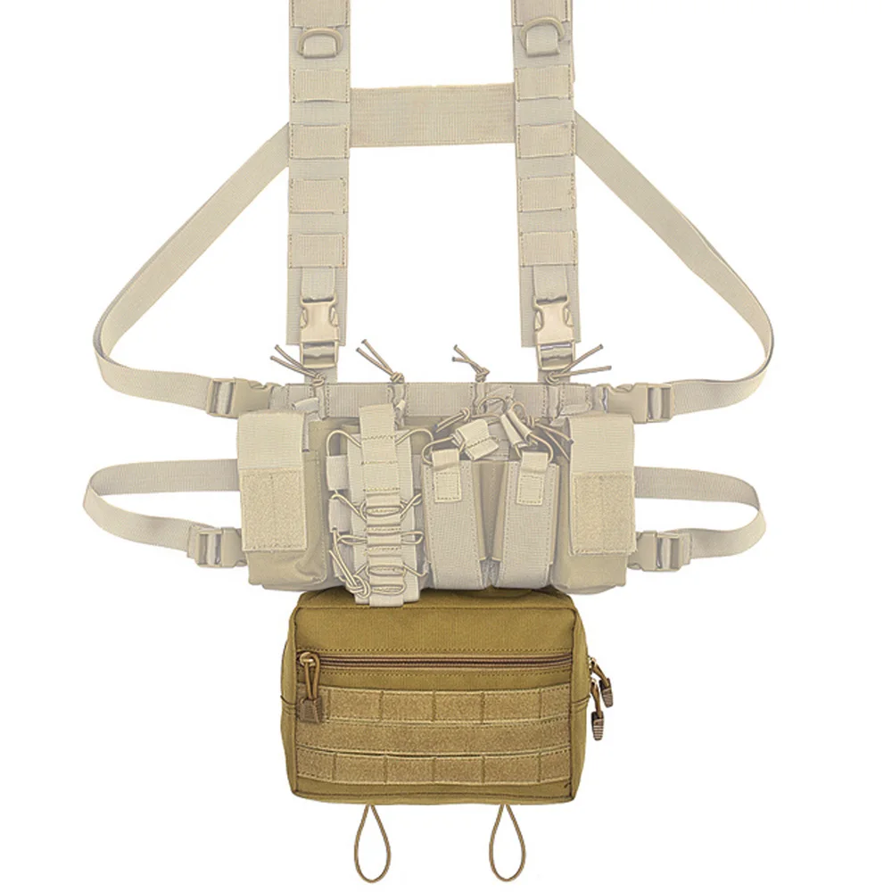 Saco táctico para chaleco de caza, bolsa de utilidad para vientre, para D3, aparejo de pecho, MK3 - imagen 5