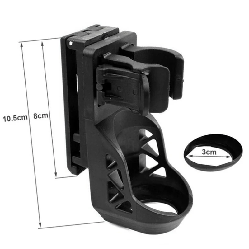 Funda táctica con soporte para linterna, funda giratoria de 360 grados para cinturón de antorcha, funda, accesorios de iluminación para caza