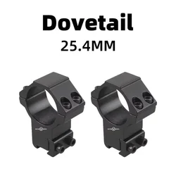 Vector Optics monturas Dovetail para riel con rosca y tope metálico